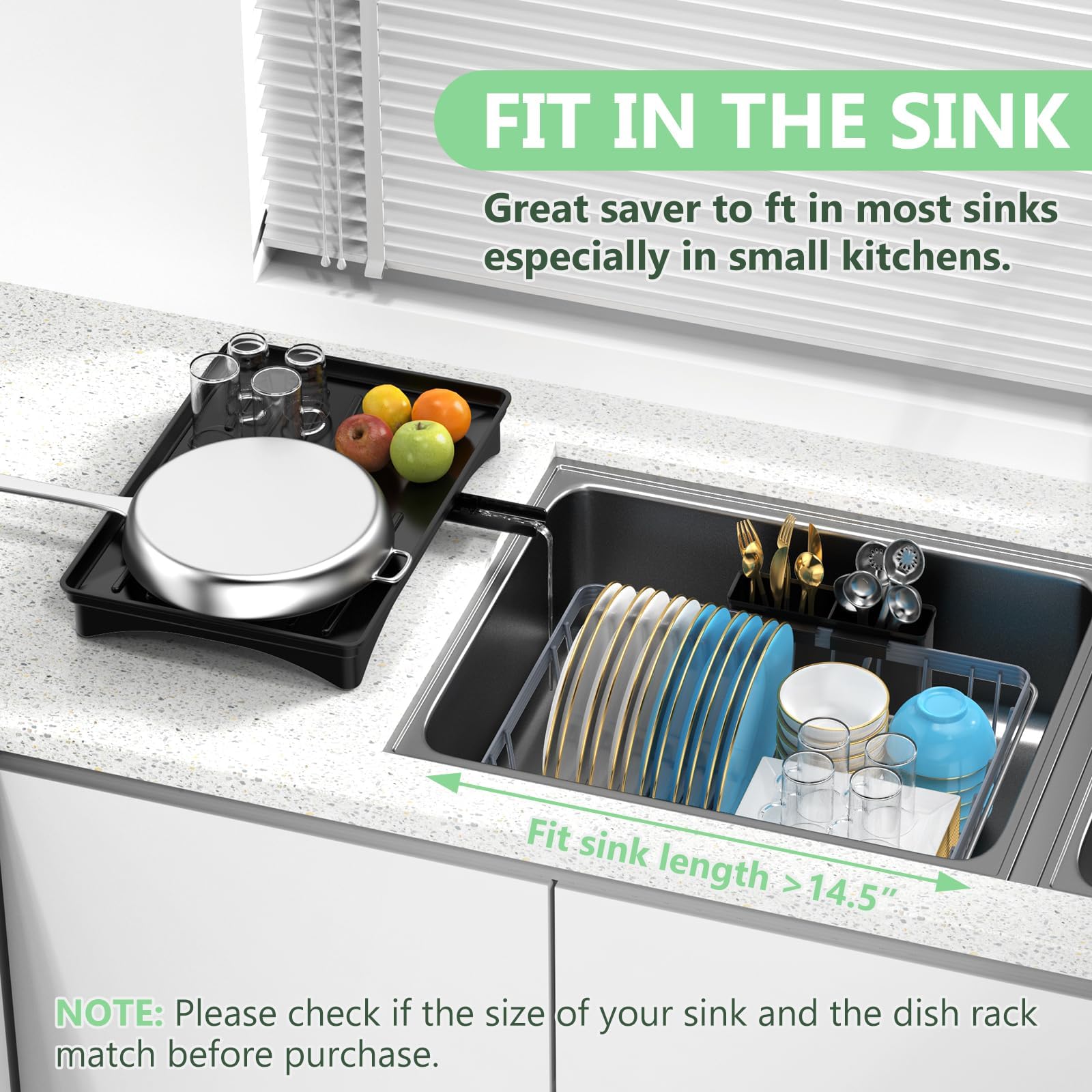 LEMIKKLE compact design ideal for small kitchens and 2-3 person households