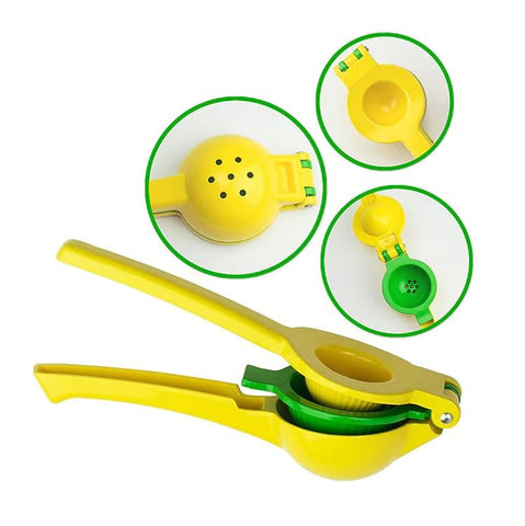 2Pcs Lemon Squeezer and Zester Set versatile tool for cheese, lemon, ginger.