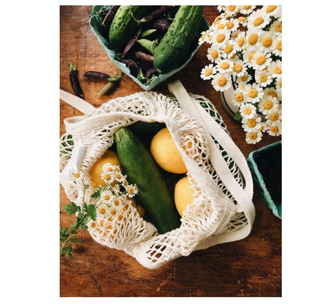 Lemonfilter eco-friendly cotton mesh for reusable shopping