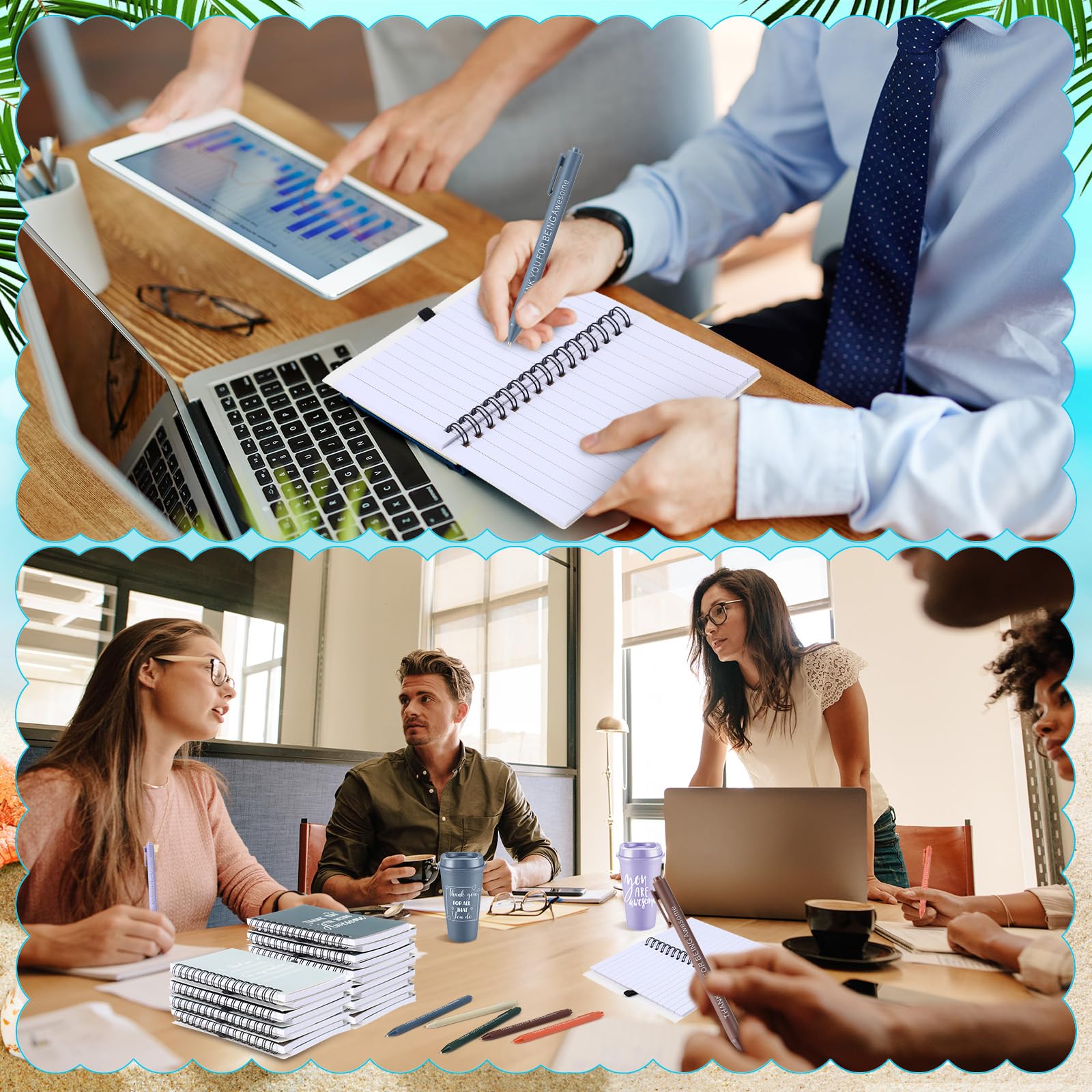 LemonRoad office gift set in use at team celebrations.