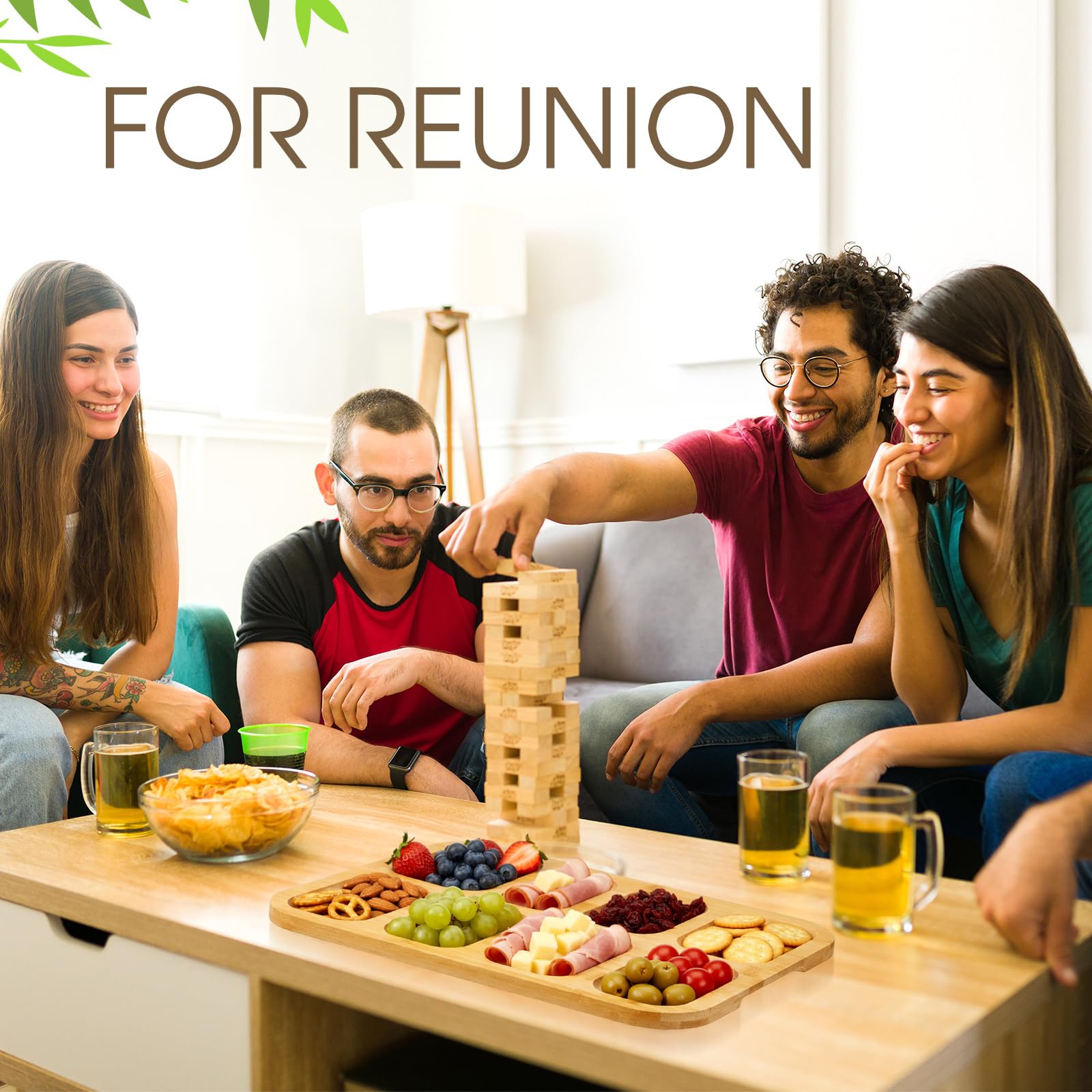 LemonRoad bamboo charcuterie board: durable surface ideal for everyday boards and decorative platters.