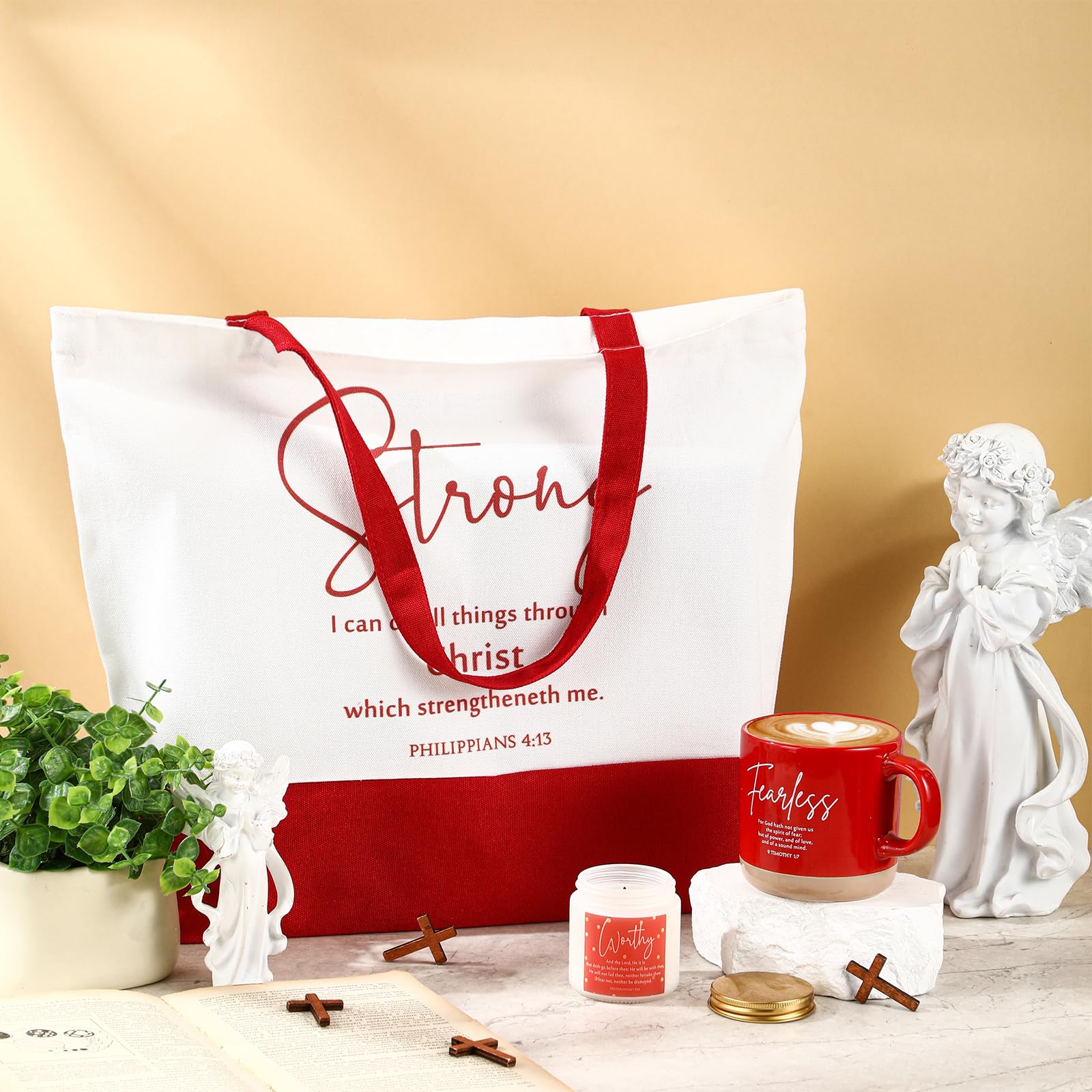 LemonRoad gift packaging showing a coordinated religious gift set