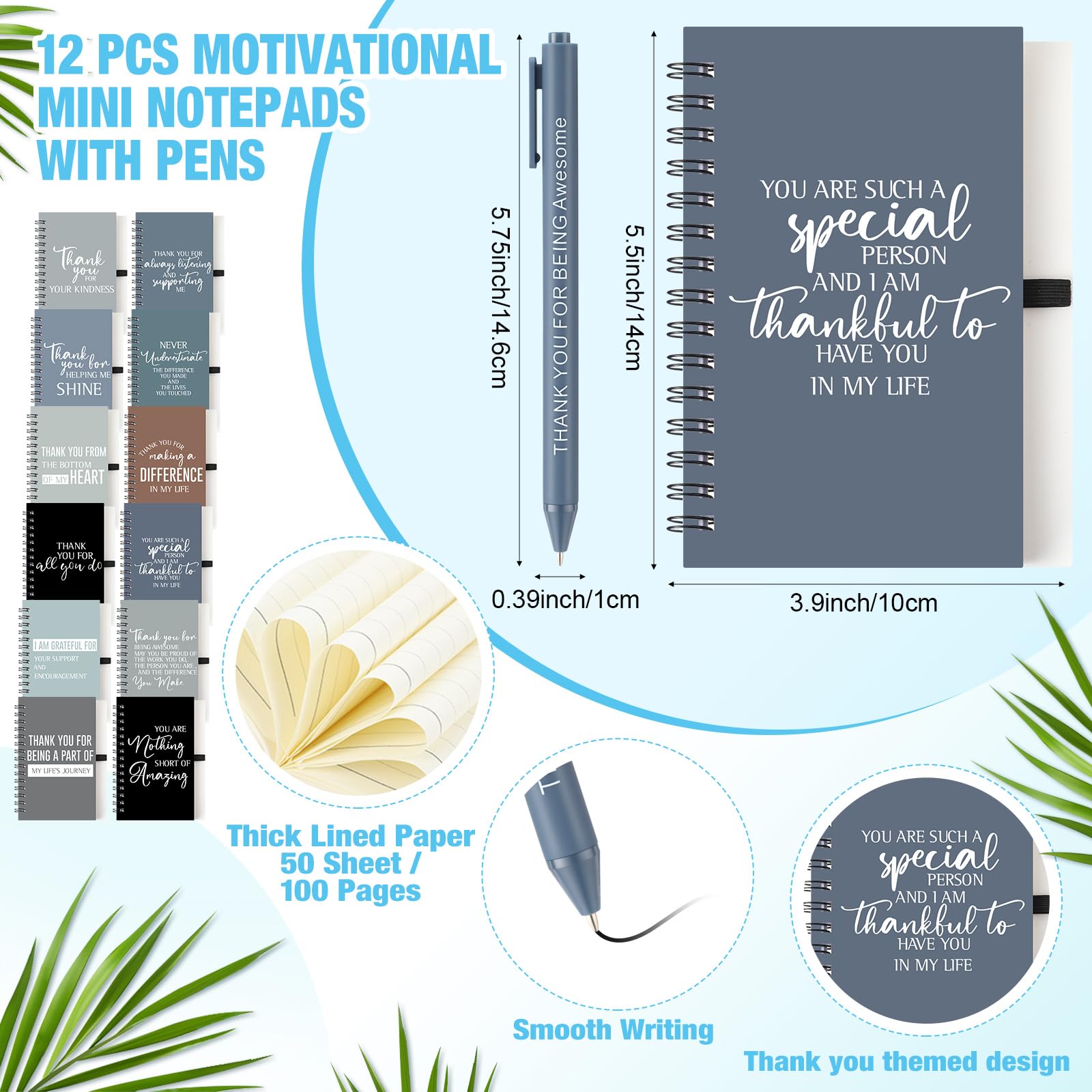 LemonRoad gift pens, smooth writing with heartwarming phrases.