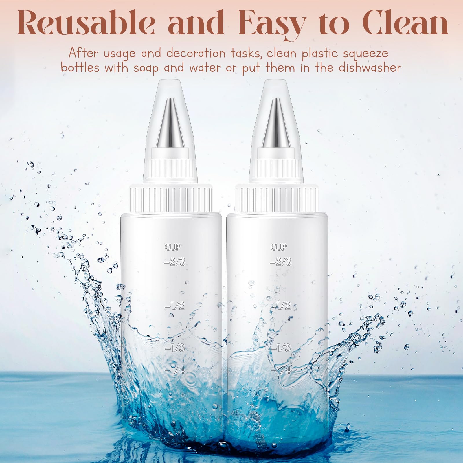LemonRoad reusable icing bottles simplify kitchen cleanup after decorating