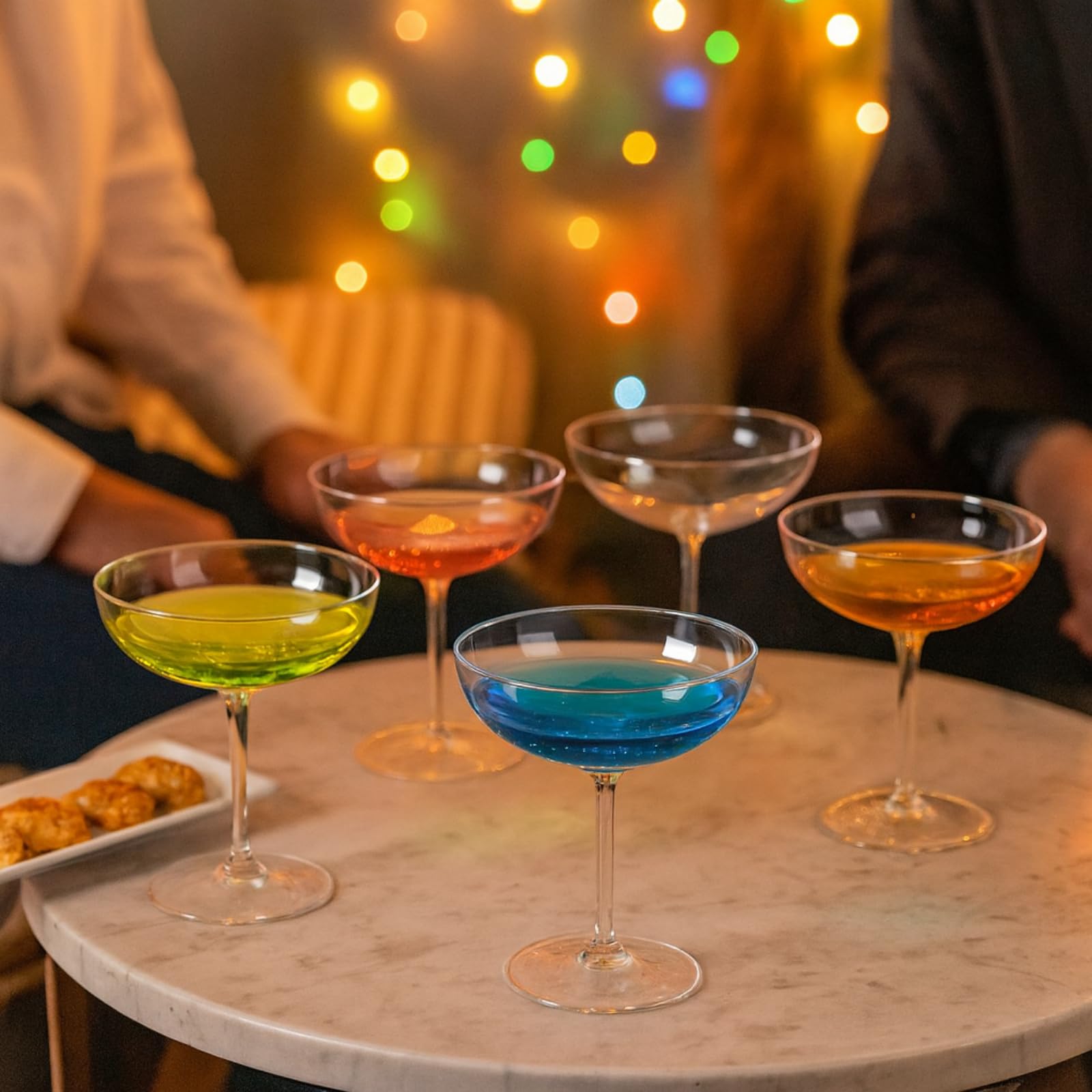 LemonRoad durable PS plastic glassware offers clarity and reusability