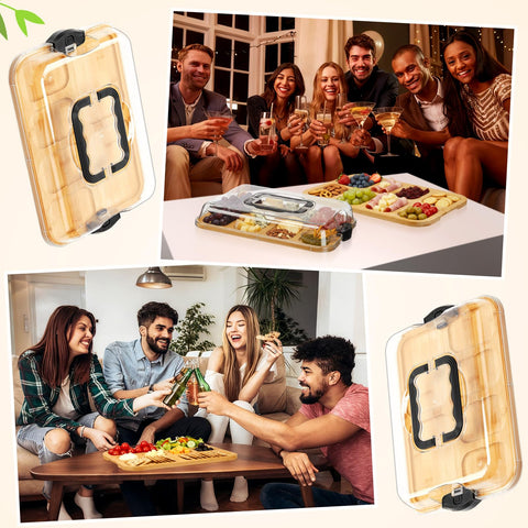 LemonRoad travel charcuterie set: portable kit for picnics and on-the-go entertaining.