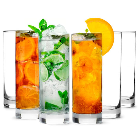 LEMONSODA premium highball glass set in a 6-pack for easy entertaining