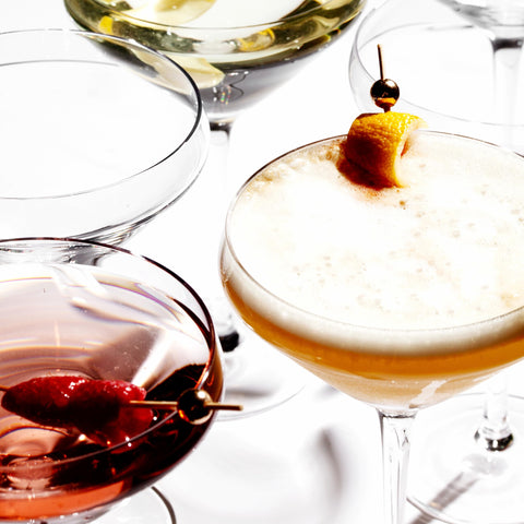 LEMONSODA versatile cocktail glasses suitable for parties and daily use.