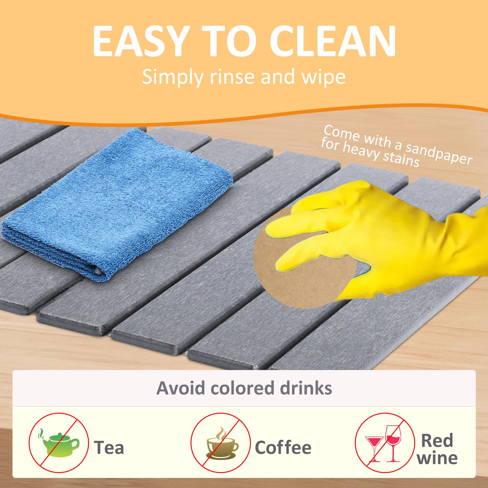 LENONE stone-drying-mat-countertop-design adds a modern touch while holding items steady