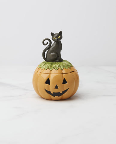 Lenox 26oz candy storage jar ideal for Halloween treats