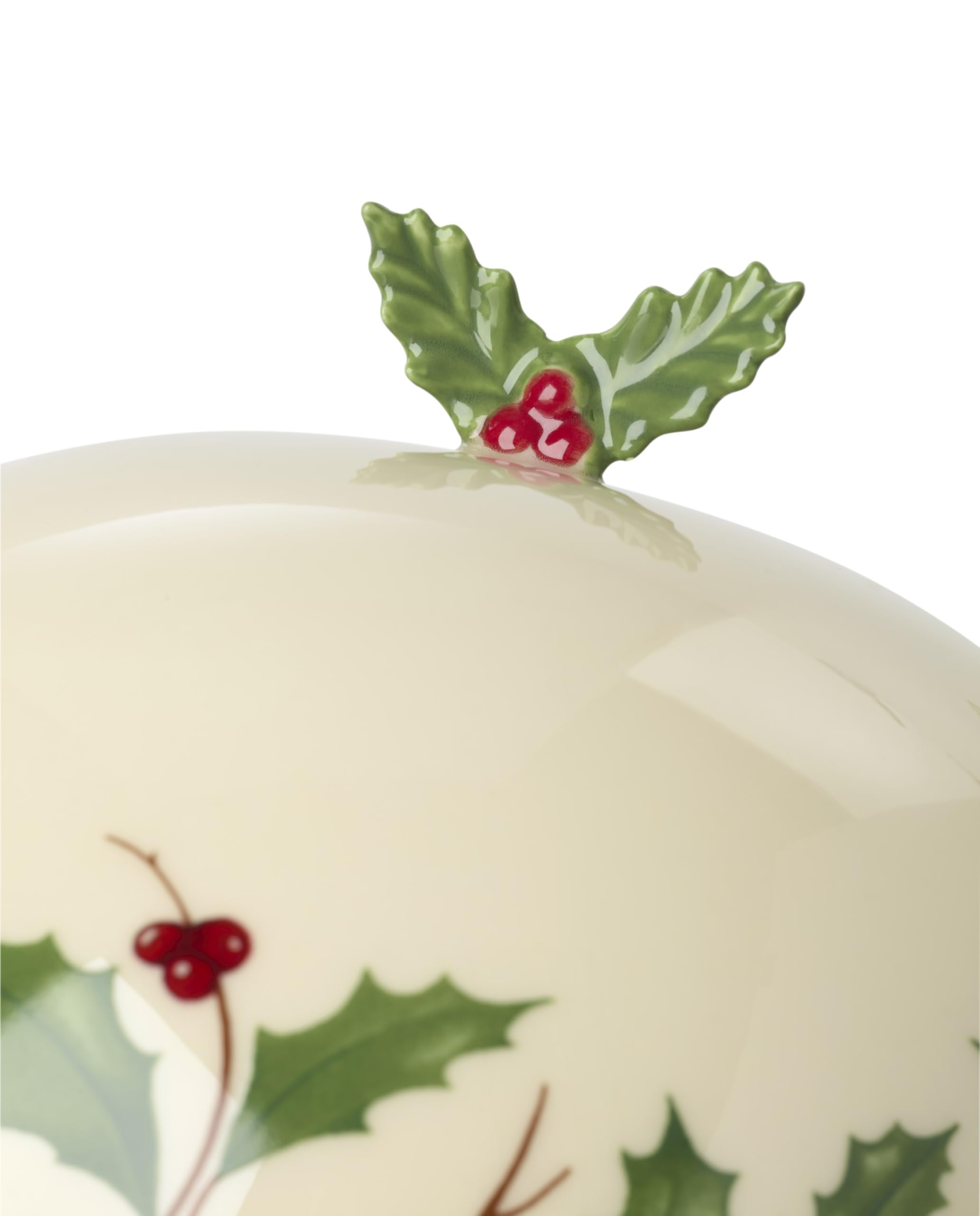 Lenox 898272 porcelain dish closeup with crisp glaze polish