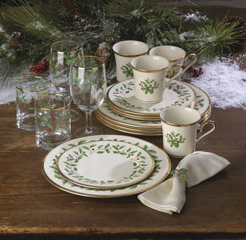 Lenox Christmas dinnerware collection adds merry, traditional table styling