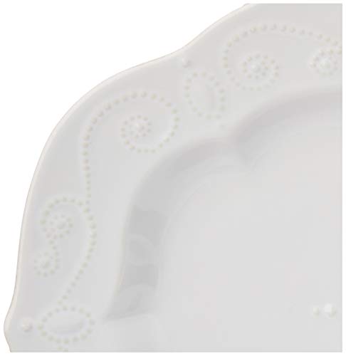 Lenox French Perle white oval platter is dishwasher safe for easy cleanup.