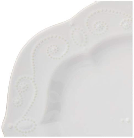 Lenox French Perle white oval platter is dishwasher safe for easy cleanup.