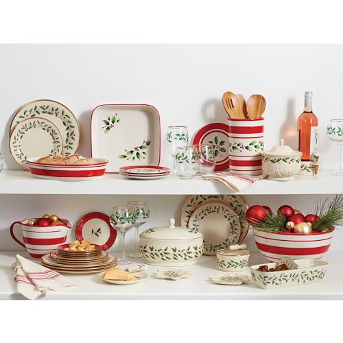 Lenox Holiday durable ivory porcelain suited for everyday festive use