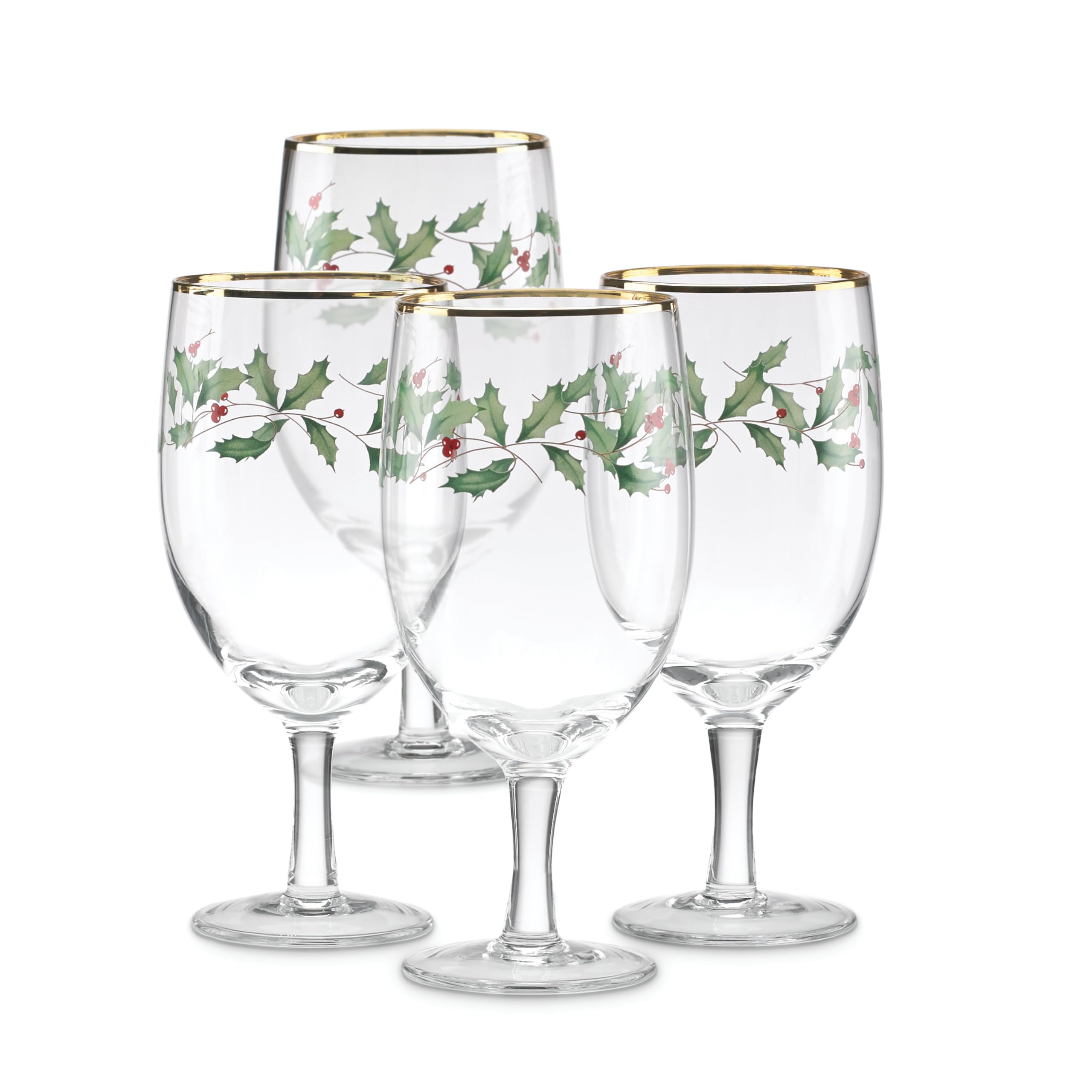 Lenox Holiday 14-ounce glass for chilling beers and festive refreshments.