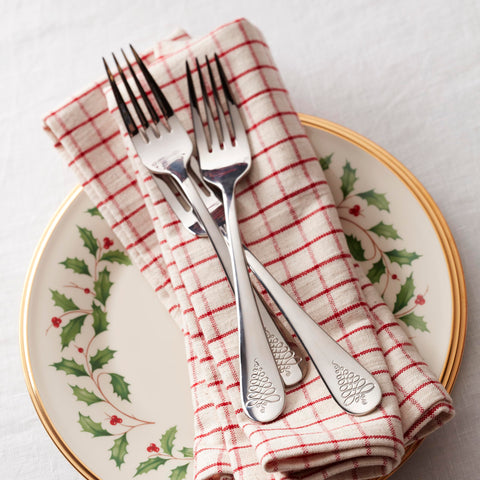 Durable porcelain ensures lasting beauty for holiday gatherings and family meals.