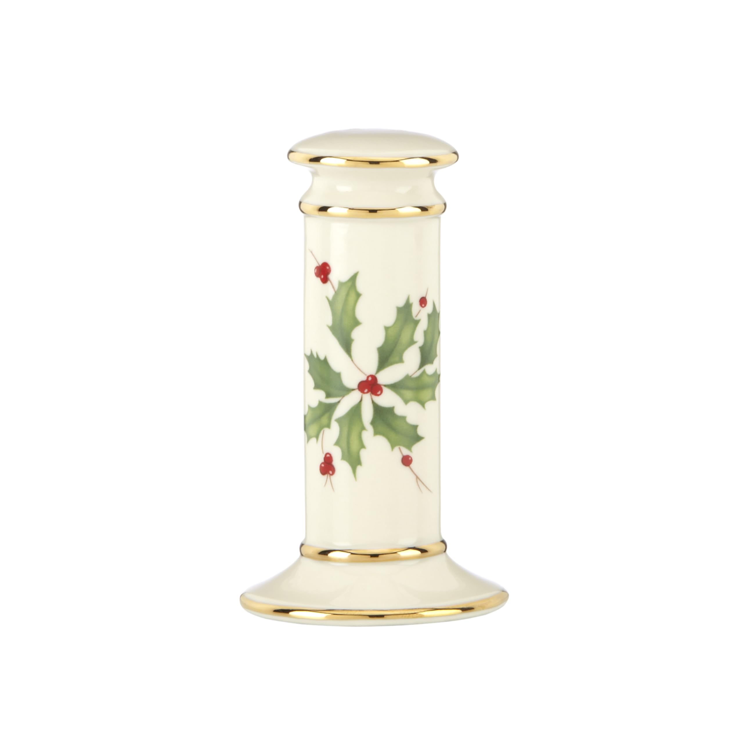 Lenox salt & pepper set with 24K gold accents adds luxe detail to every table setting.