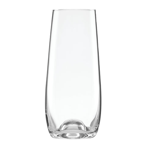 Handcrafted mouthblown glass with fire-polished rims by Lenox
