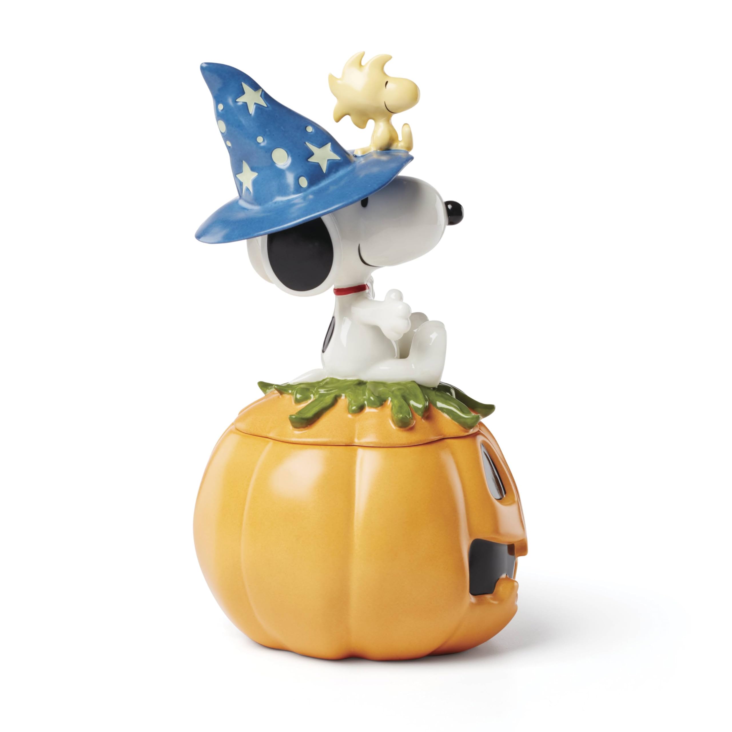 Lenox porcelain candy dish featuring The Great Pumpkin, decorative centerpiece.
