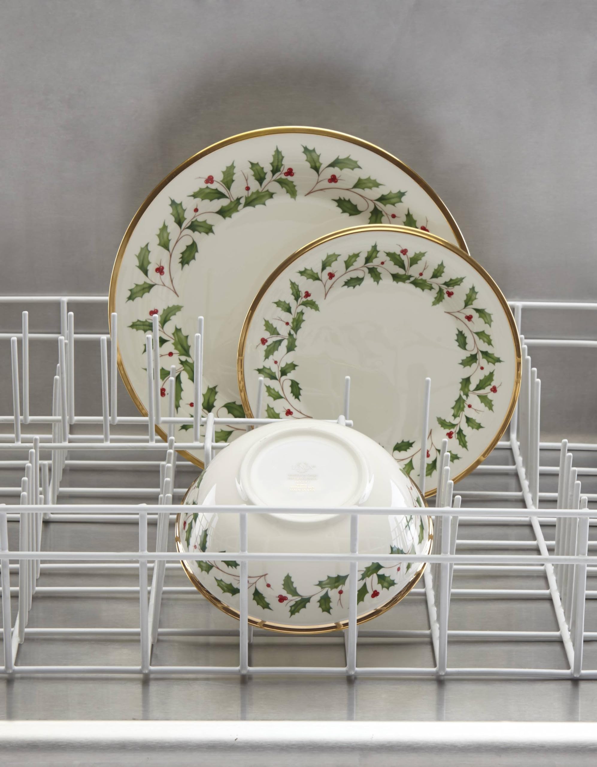 Imported Lenox porcelain blends heritage with modern table settings.