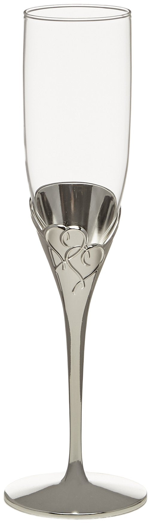 Lenox True Love flutes packaged in refined gift-ready packaging.