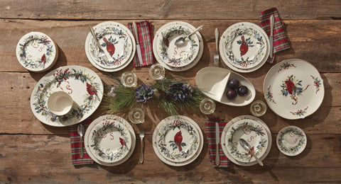 Lenox Winter Greetings service for four ideal for Christmas gatherings