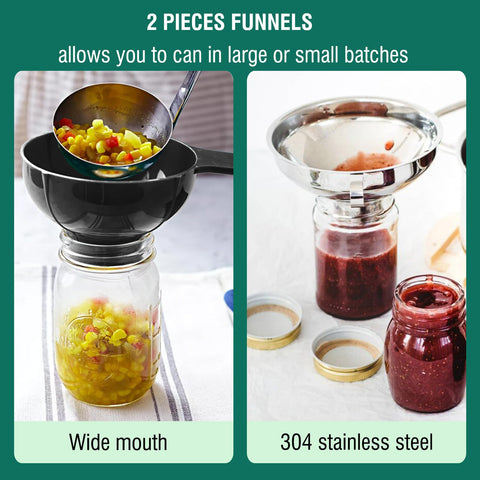 LEONICE ladle designed for controlled transfer of hot canning liquids