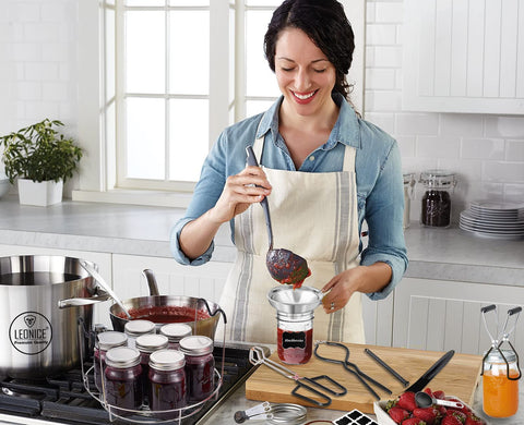LEONICE jar labels help organize your preserves for easy access.
