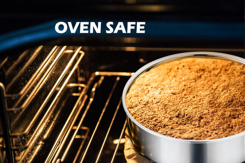 Leonyo 6in round cake pans, even heat distribution for perfect layers.