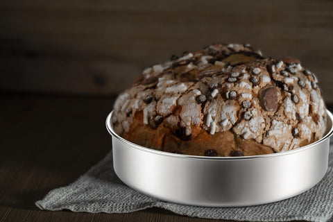 Leonyo 6in round cake pans, multi-use for quiche and mini pies.