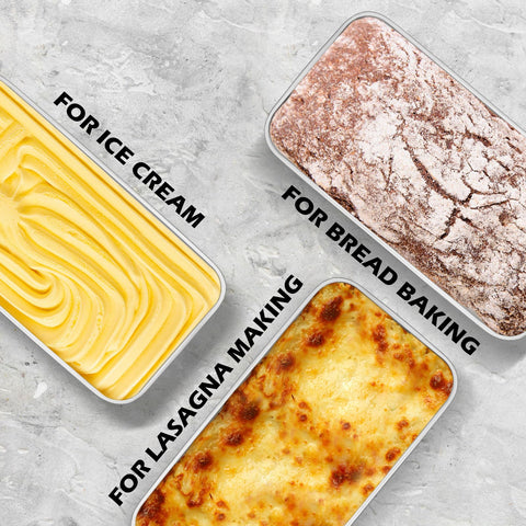 Leonyo dual-pack loaf pans ideal for banana bread and brownies