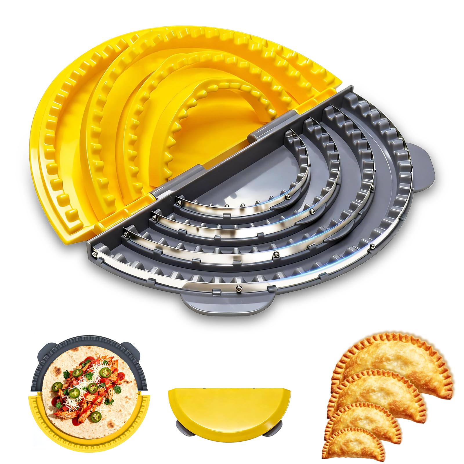 Leopacat 4-in-1 adjustable tortilla sealer in 4 inch size ready for tight seals