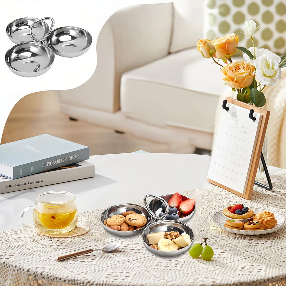 Leopacat stackable serving tray saving cabinet space and simplifying organization.