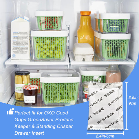 LeoTube GreenSaver-compatible filter kit shown for extended produce freshness.