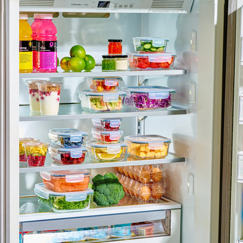 Le'raze 1040ml rectangular container keeps leftovers organized and accessible