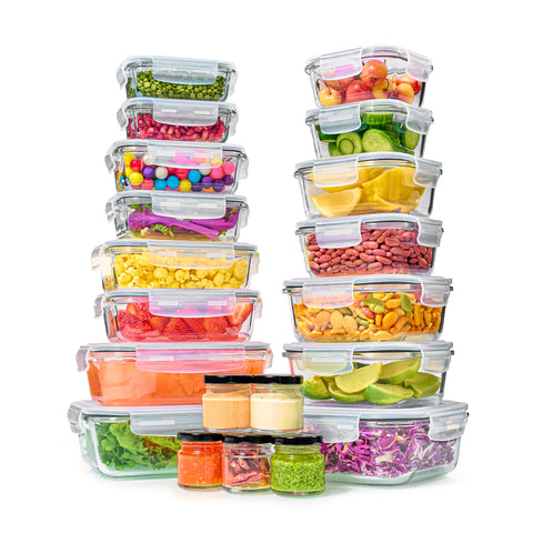 Le'raze 33ml round jam jar keeps condiments neatly stored