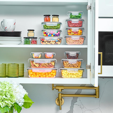 Le'raze 370ml rectangular container ideal for snacks and small meals