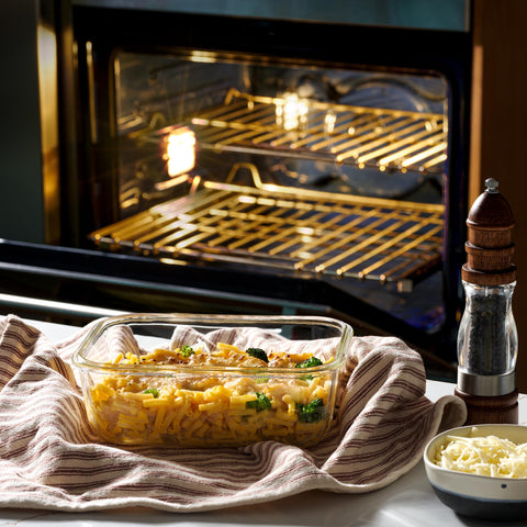 Le'raze 800ml square container reliable for meal prep and pantry order