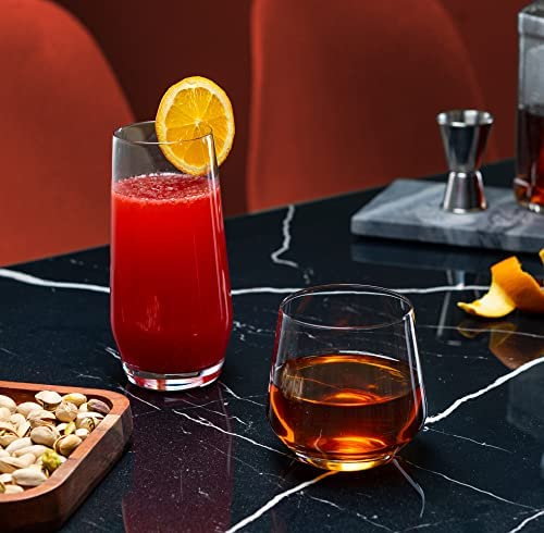 Le'raze elegant-clear glass elevates everyday entertaining.