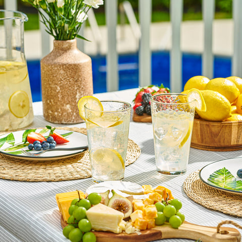 Le'raze modern timeless glassware – complements modern, rustic, and vintage decors