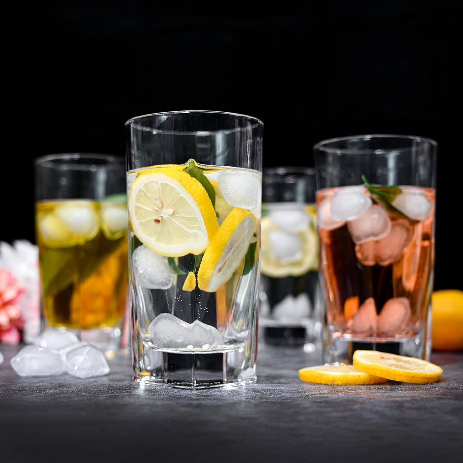 Le'raze safe-for-entertaining glasses support confident hosting.