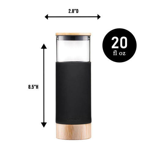 Le'raze spill-proof lid keeps drinks secure during travel
