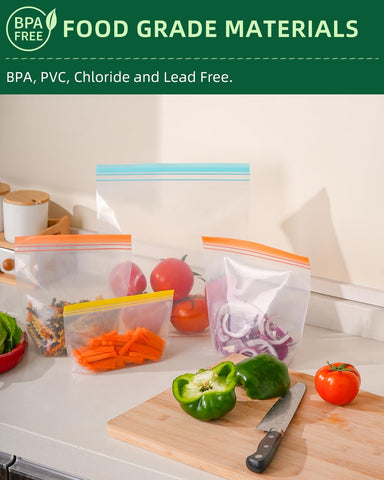 Lerine dishwasher-safe bags simplify cleanup after meals.