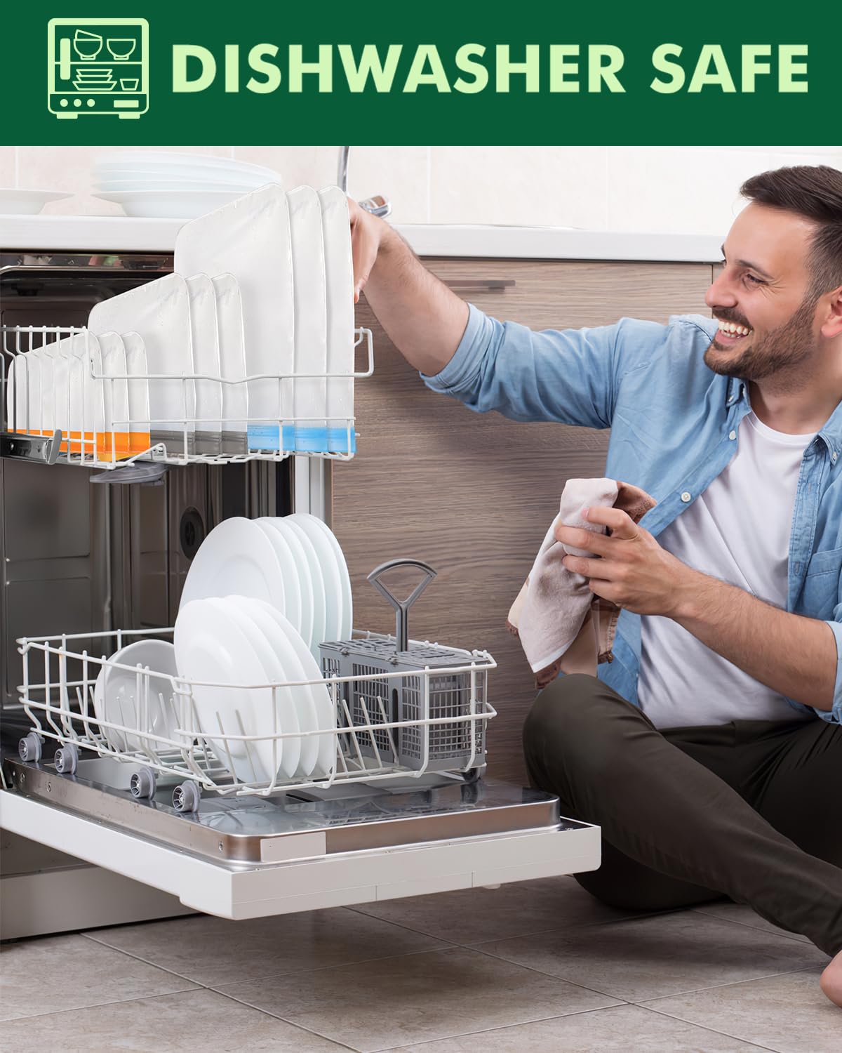Lerine microwave-friendly bags for quick reheating with steam release.