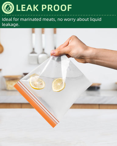 Lerine seven-sandwich bags keep lunches fresh and organized.