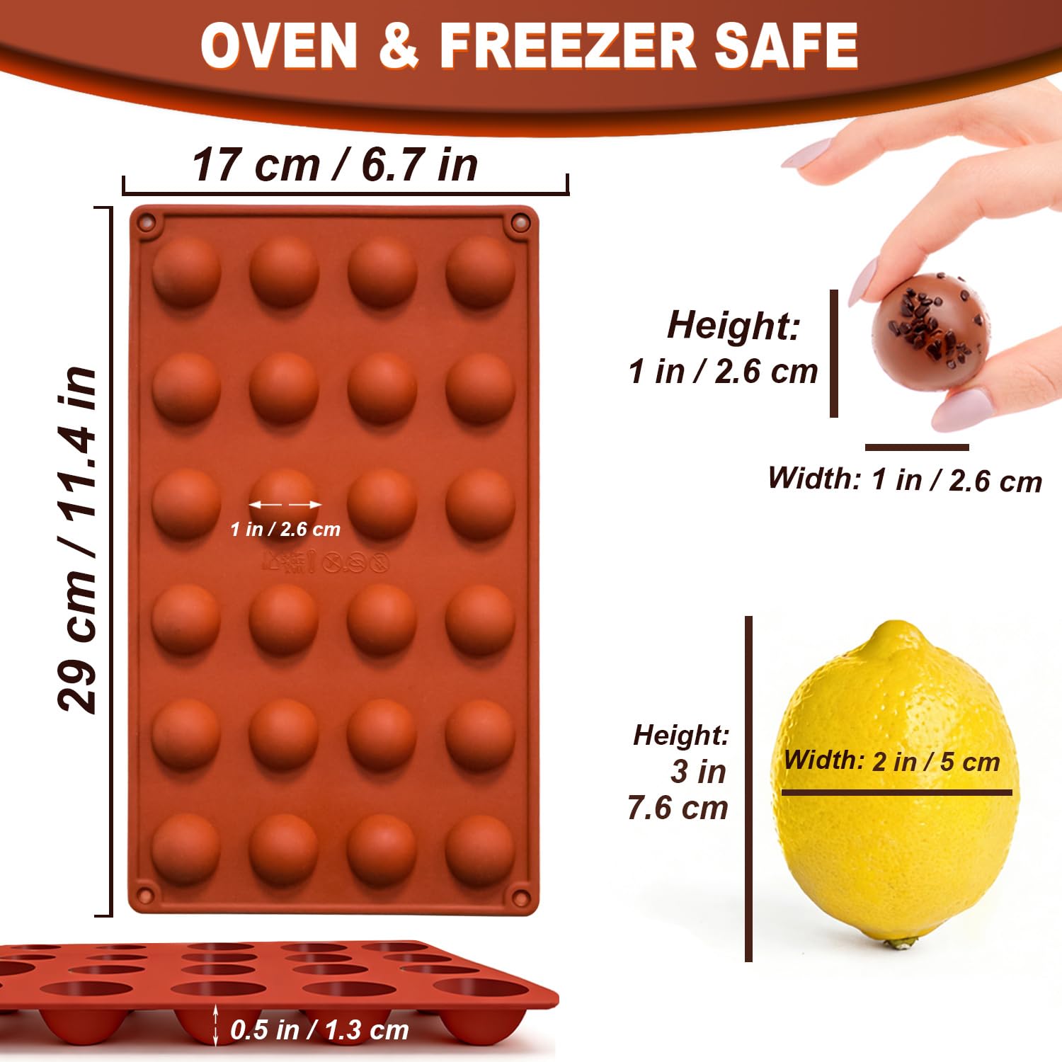 Durable Lerykin mold resists deformation for repeated baking and crafting