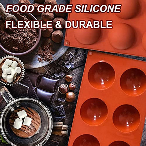 Lerykin non-stick silicone mold enables quick release for flawless desserts