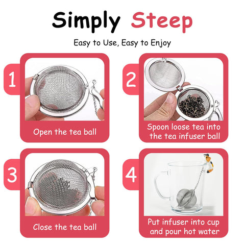 Lesnorry Teas variety-friendly infuser compatible with green black oolong herbal