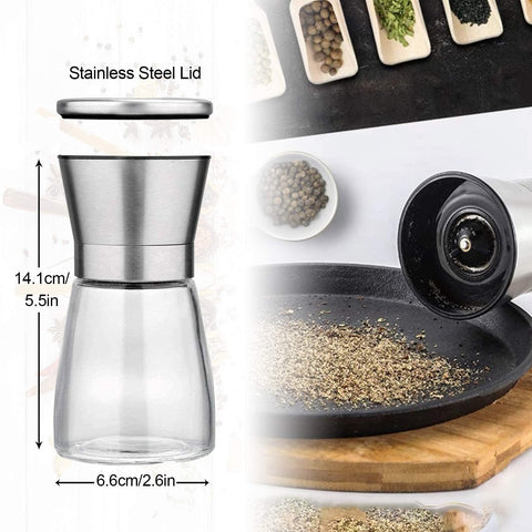 LessMo sealed cap protects spices from moisture and dust during storage.